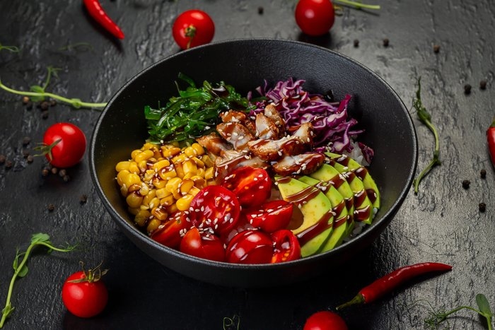 Поке с угрём